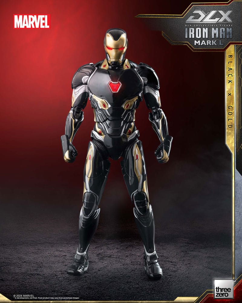 Black iron man toy on sale