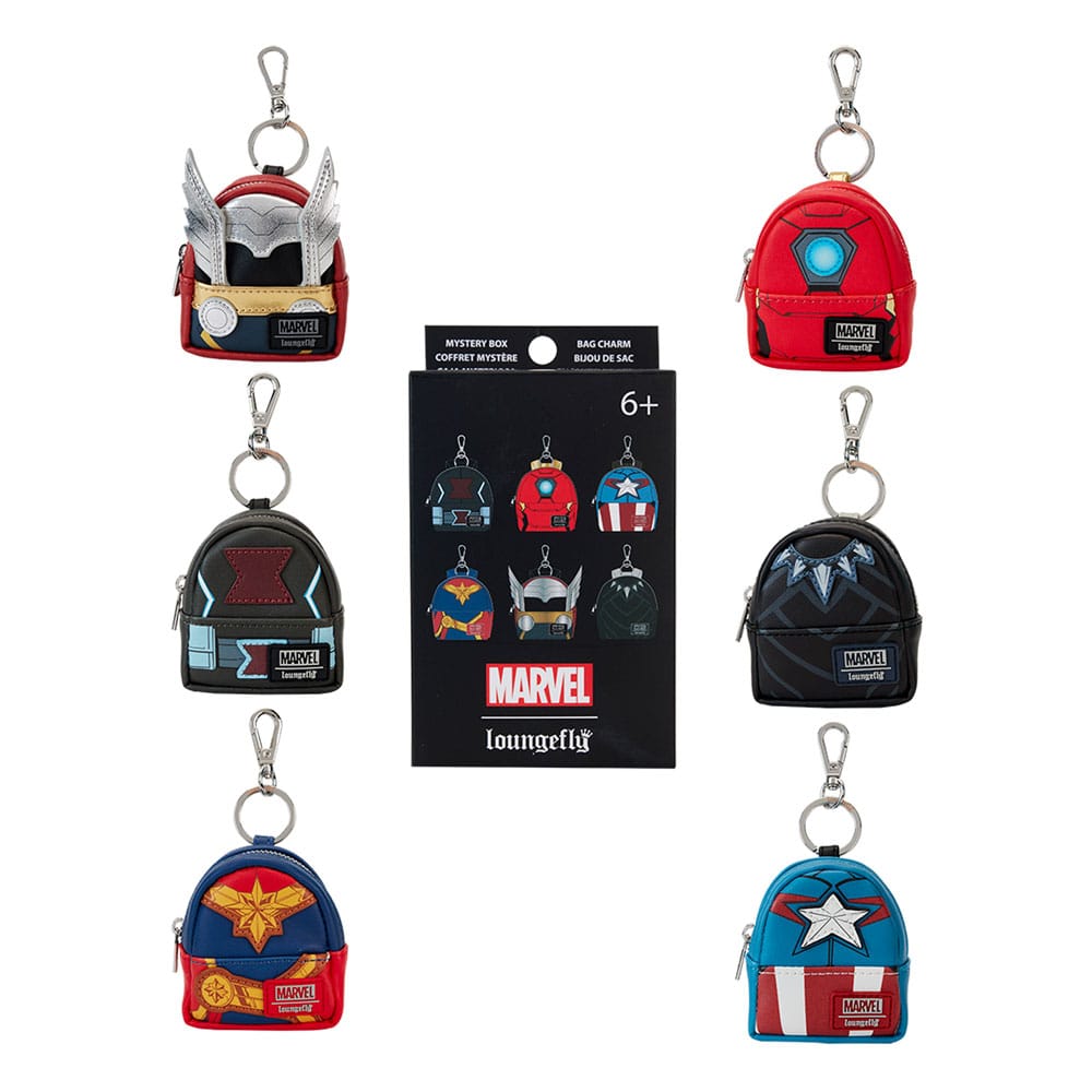 Marvel by Loungefly Schlusselanhanger Avengers Mini Backpack Blind Box Sortiment 12