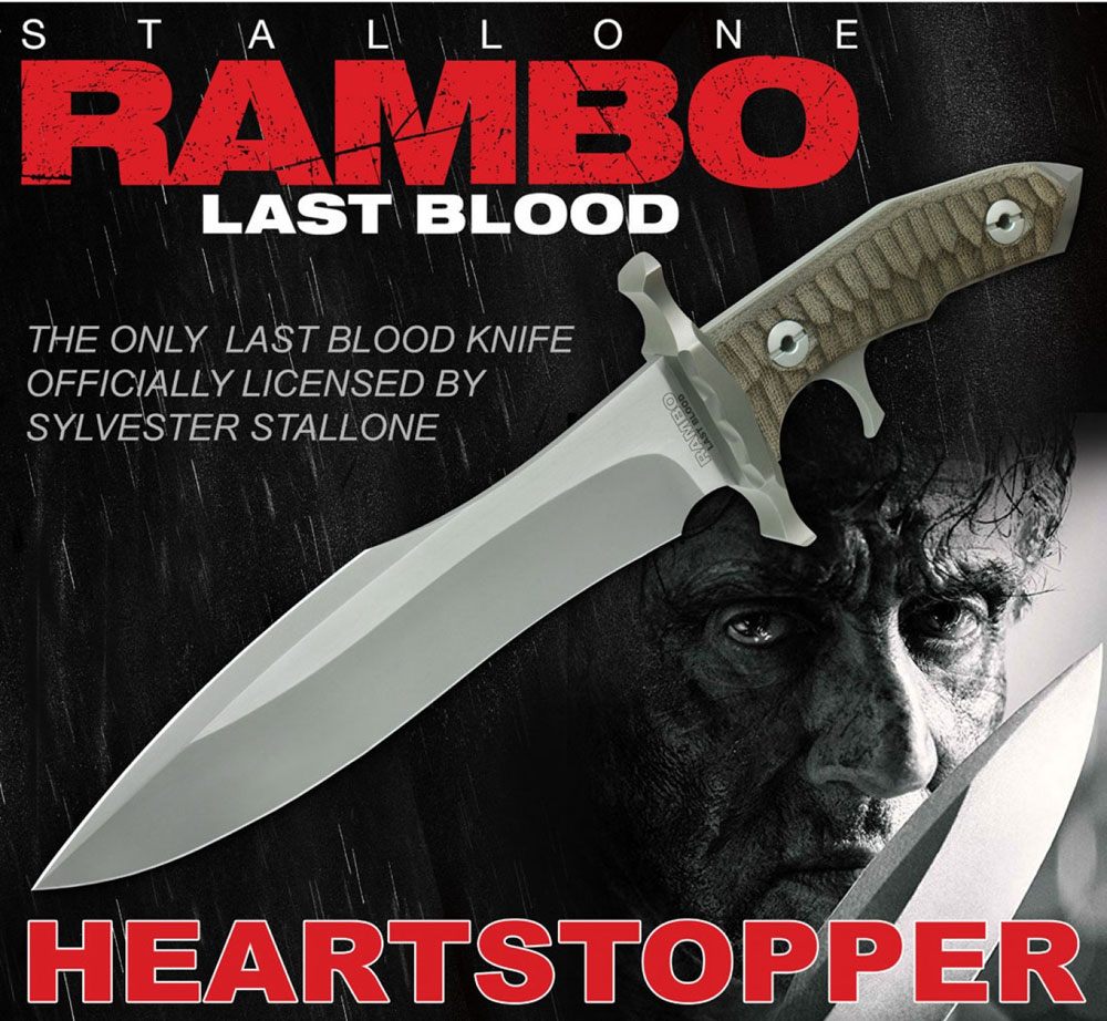 Rambo Last Blood Replik 1 1 Heartstopper Messer 38 cm