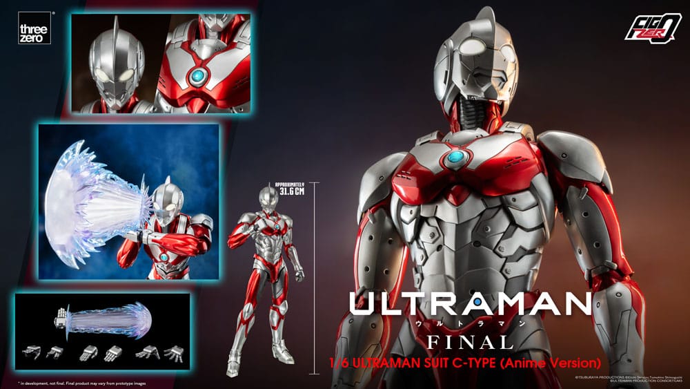 Ultraman FigZero Actionfigur 1/6 Ultraman Suit C-Type (Anime Version) 31 cm