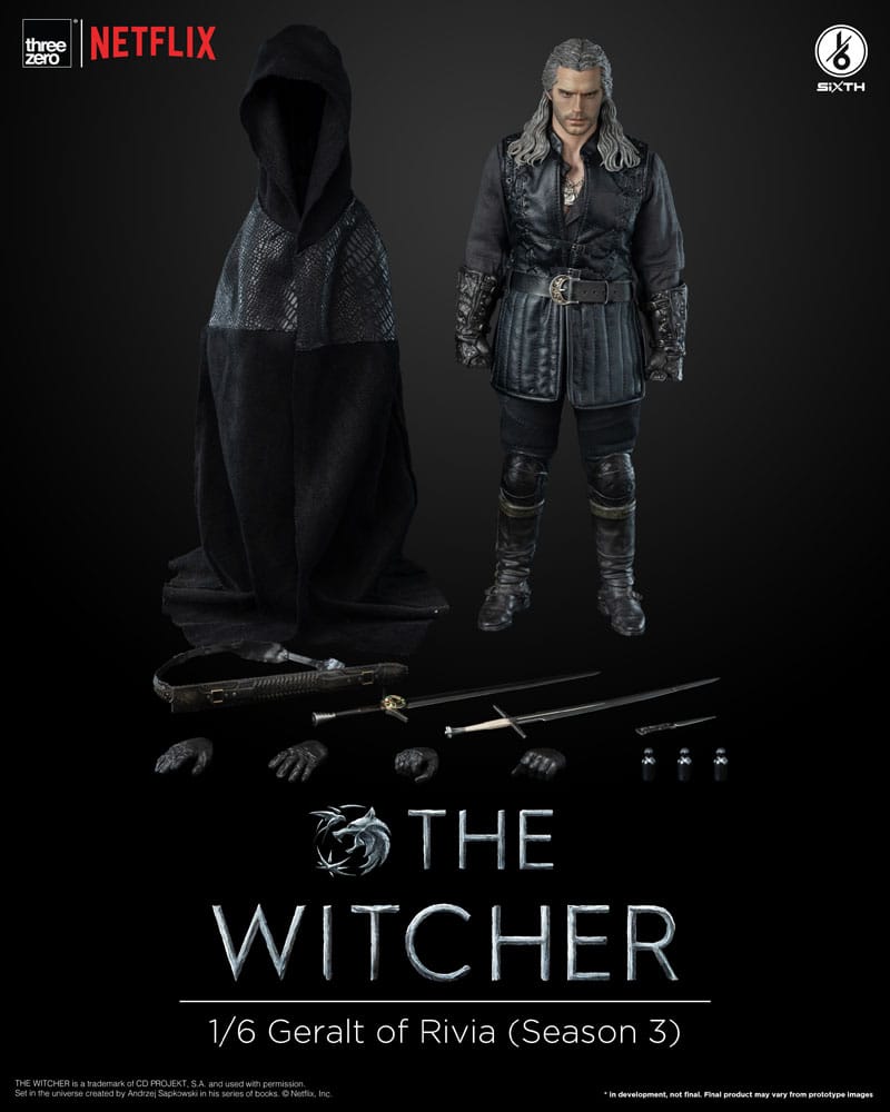 The Witcher Season 3 Actionfigur 1/6 Geralt of Rivia 31 cm