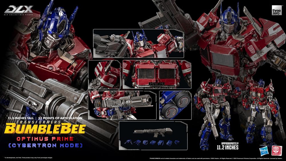 Transformers: Bumblebee DLX Actionfigur 1/6 Optimus Prime (Cybertron Mode) 29 cm