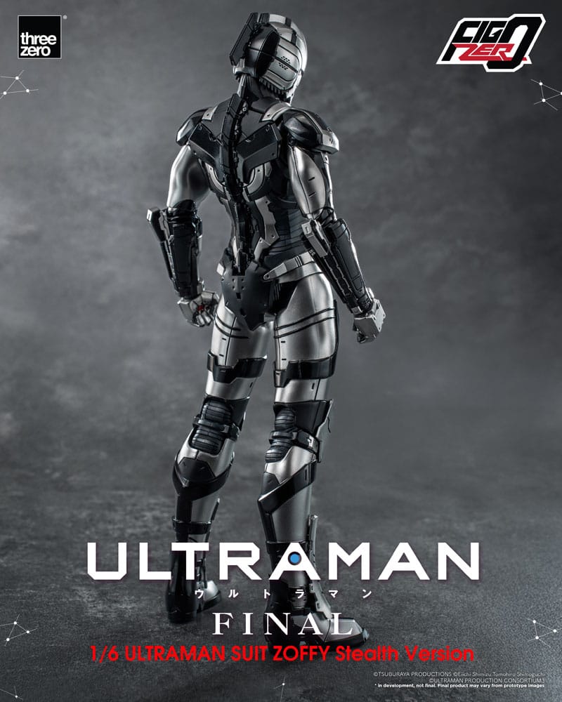 Ultraman Final FigZero Actionfigur 1/6 Ultraman Suit Zoffy Stealth Version 30 cm