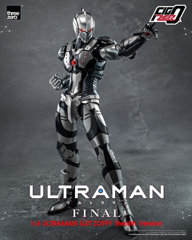 Ultraman Final FigZero Actionfigur 1/6 Ultraman Suit Zoffy Stealth Version 30 cm