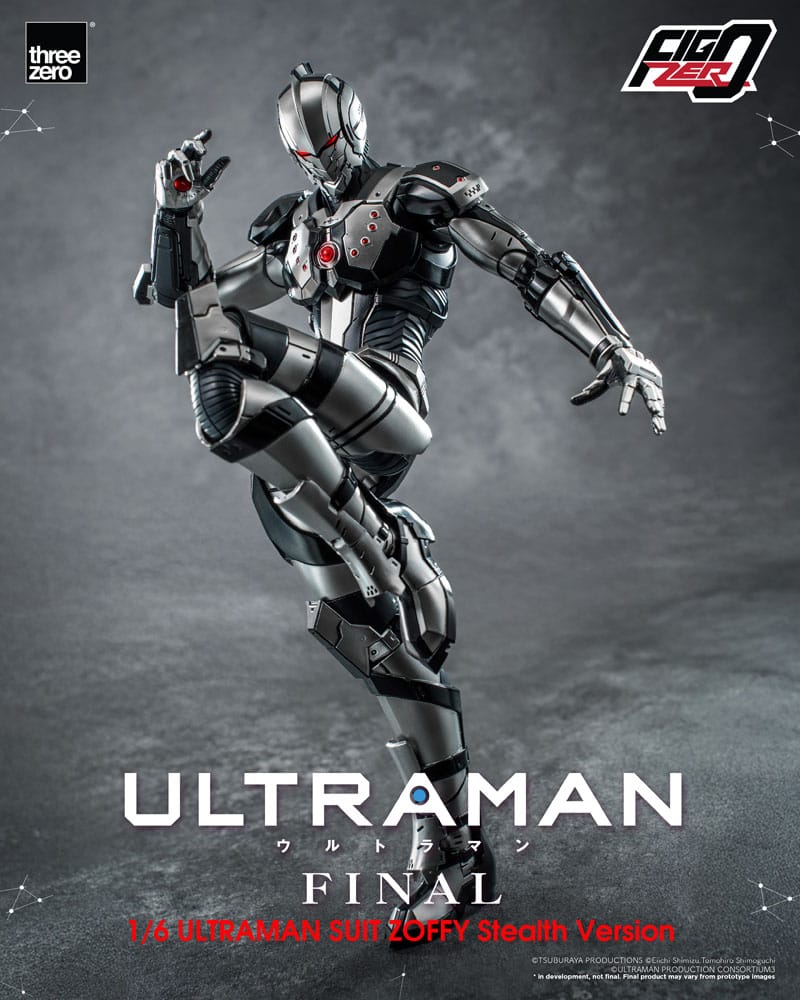 Ultraman Final FigZero Actionfigur 1/6 Ultraman Suit Zoffy Stealth Version 30 cm