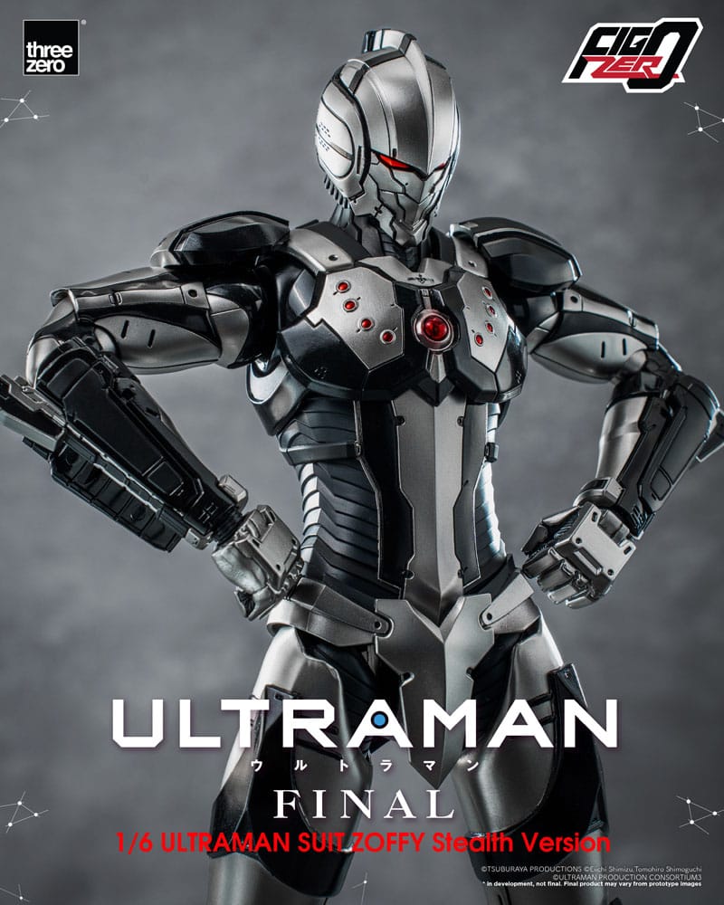 Ultraman Final FigZero Actionfigur 1/6 Ultraman Suit Zoffy Stealth Version 30 cm