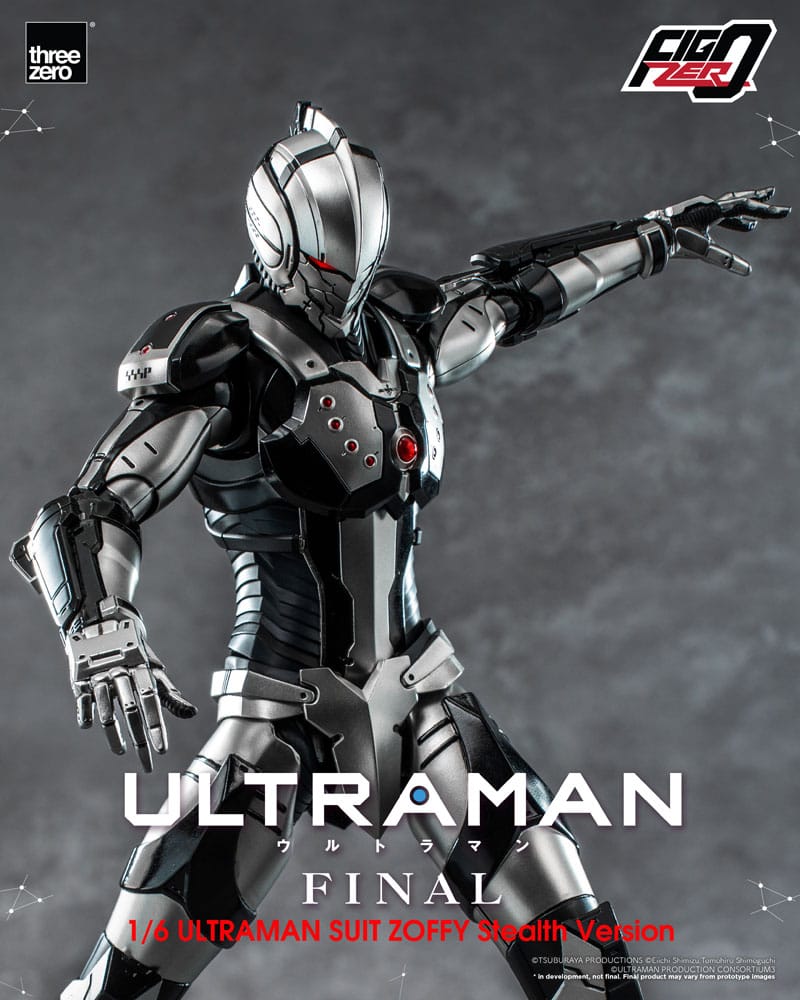 Ultraman Final FigZero Actionfigur 1/6 Ultraman Suit Zoffy Stealth Version 30 cm