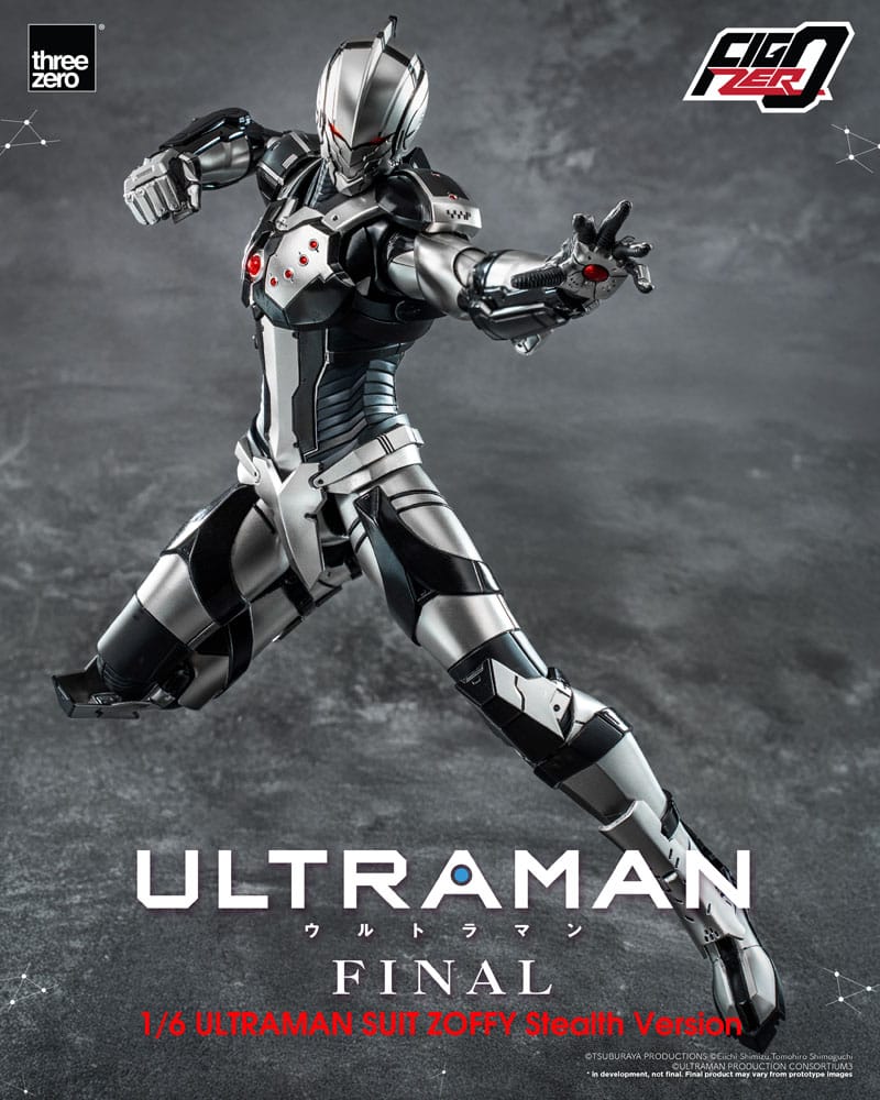 Ultraman Final FigZero Actionfigur 1/6 Ultraman Suit Zoffy Stealth Version 30 cm