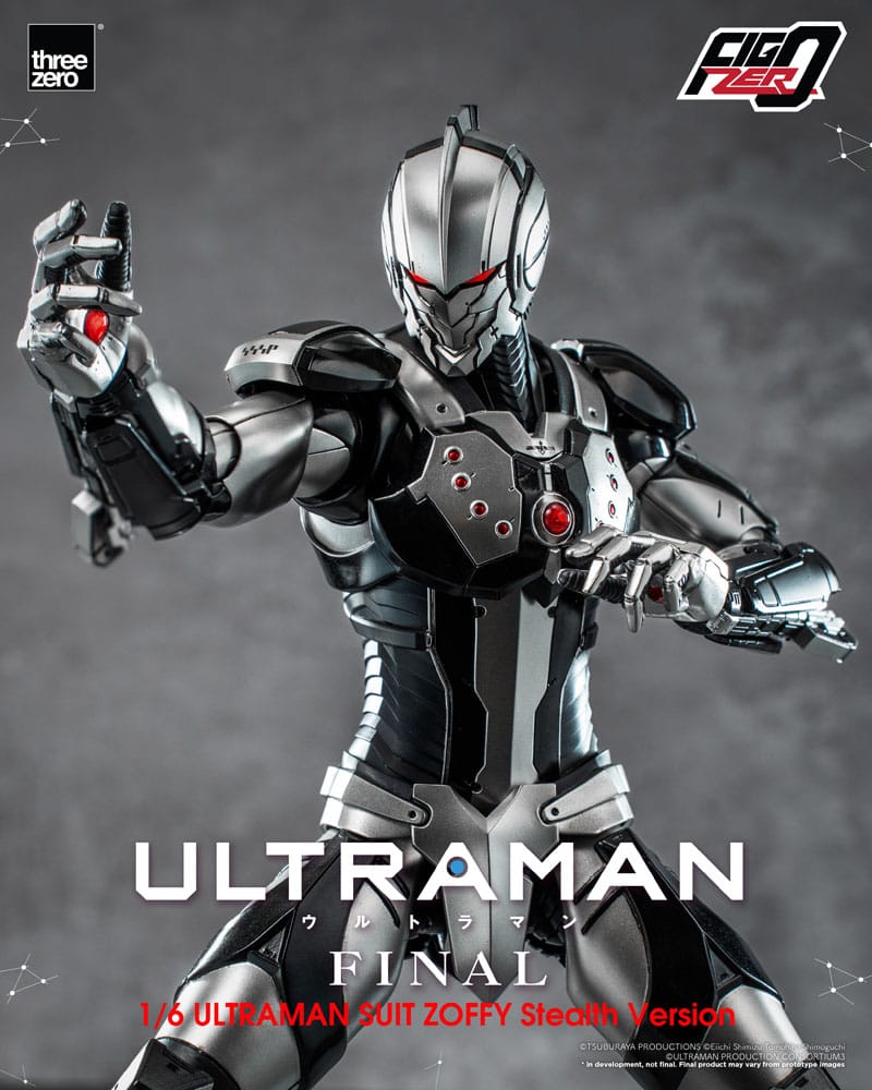 Ultraman Final FigZero Actionfigur 1/6 Ultraman Suit Zoffy Stealth Version 30 cm