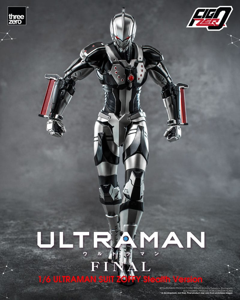 Ultraman Final FigZero Actionfigur 1/6 Ultraman Suit Zoffy Stealth Version 30 cm