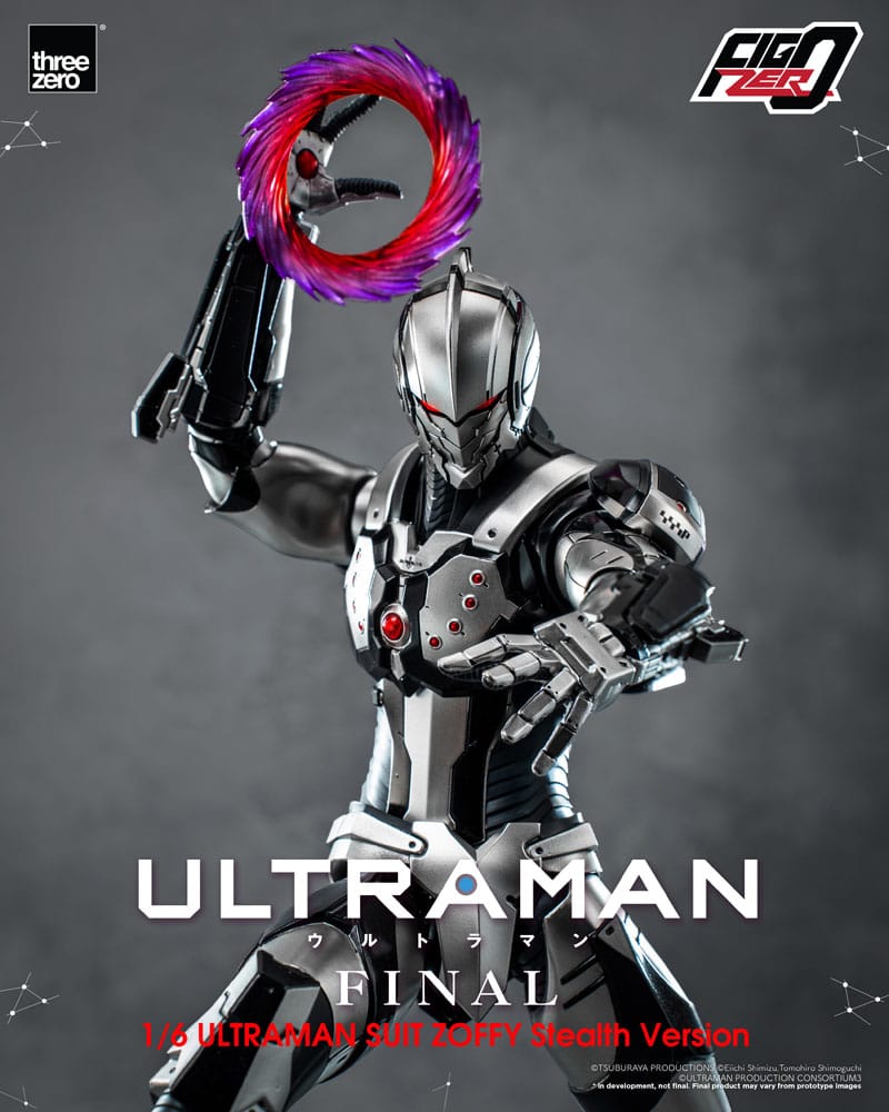 Ultraman Final FigZero Actionfigur 1/6 Ultraman Suit Zoffy Stealth Version 30 cm