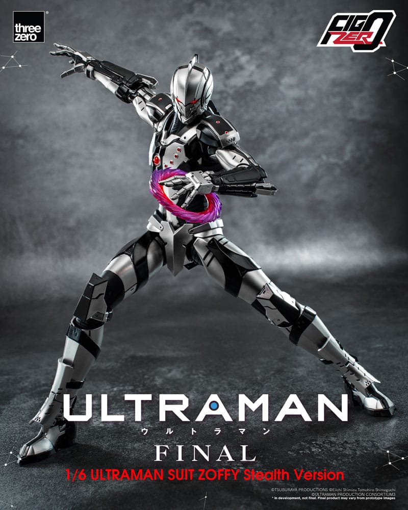 Ultraman Final FigZero Actionfigur 1/6 Ultraman Suit Zoffy Stealth Version 30 cm