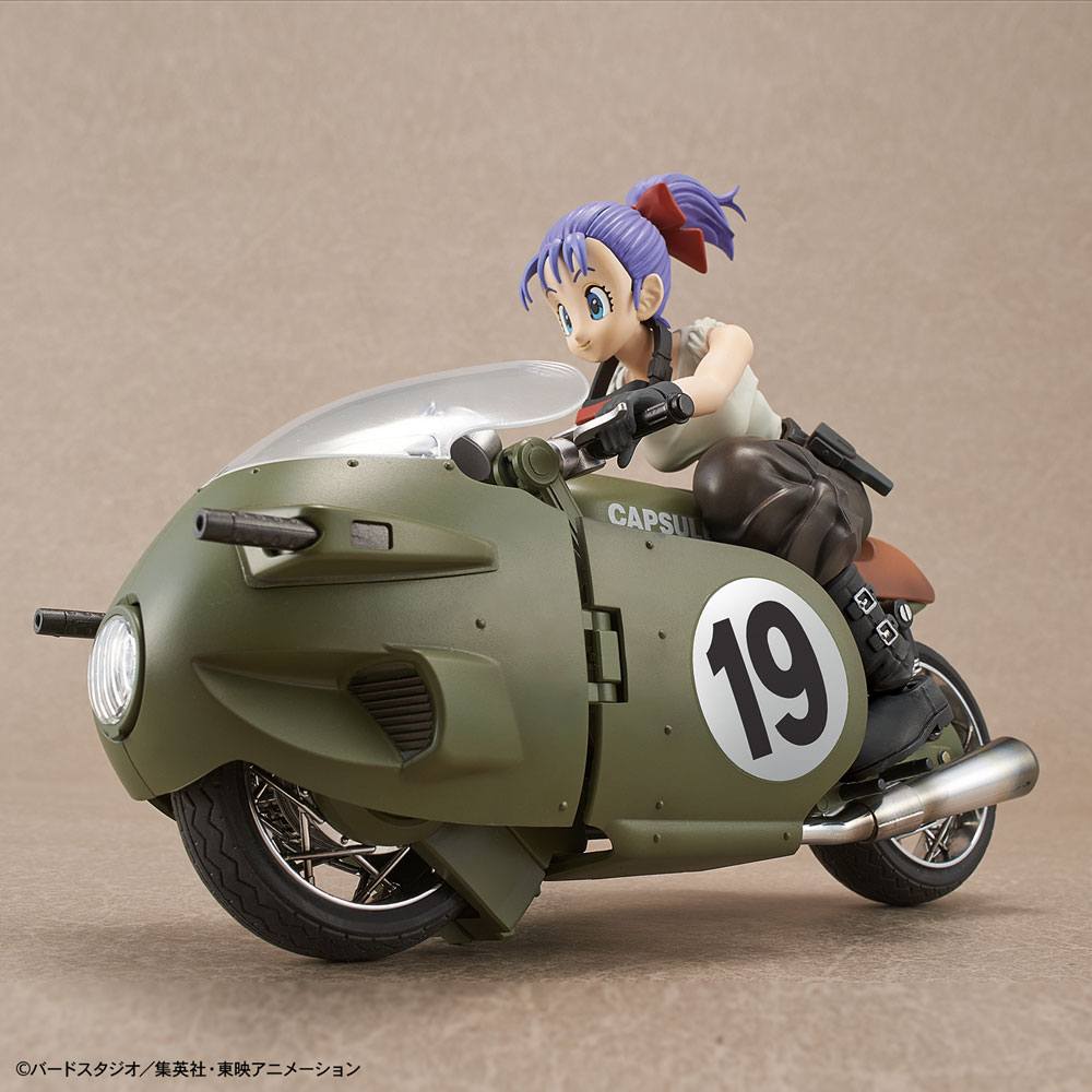 Dragonball Figure-rise Mechanics Plastic Model Kit Bulma's Variable No. 19 Motorcycle 16 cm