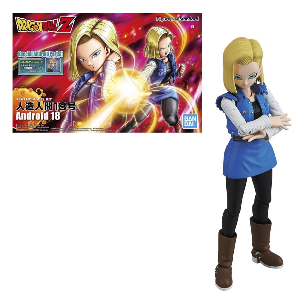 Dragon Ball Z Figure-Rise Standard Plastic Model Kit Android #18