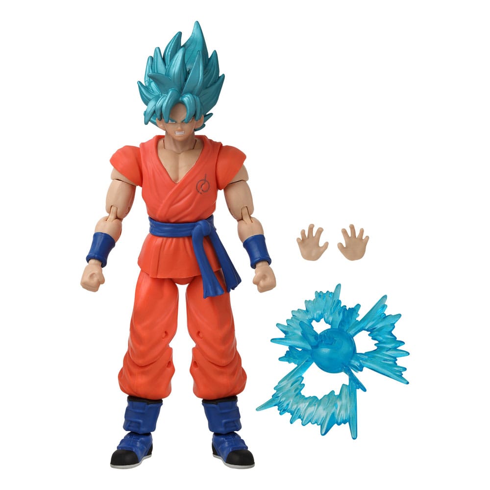 Dragon Ball Super Dragon Stars Actionfiguren 2er-Pack Battle Pack: Golden Frieza vs Super Saiyan Blue Goku 17 cm