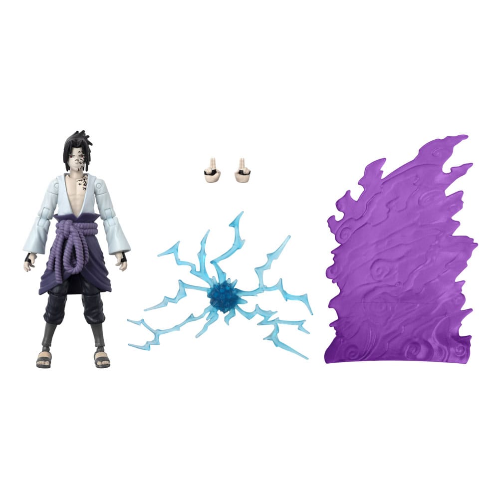 Nasruto Shippuden Anime Heroes Beyond Actionfigur Sasuke Uchiha 17 cm