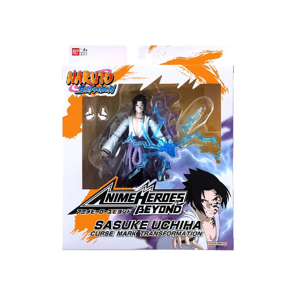 Nasruto Shippuden Anime Heroes Beyond Actionfigur Sasuke Uchiha 17 cm