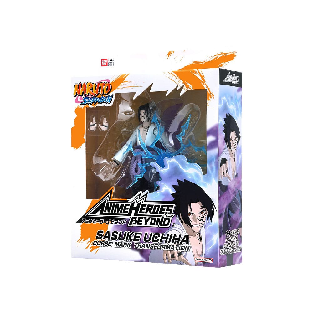 Nasruto Shippuden Anime Heroes Beyond Actionfigur Sasuke Uchiha 17 cm