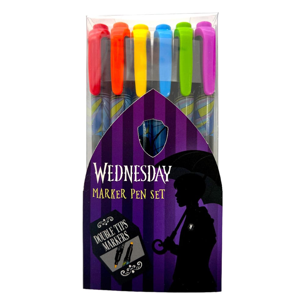 Wednesday Textmarker 6-er Pack  