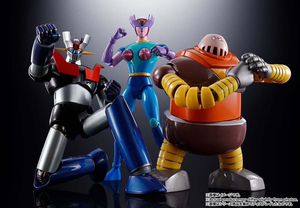 Great Mazinger Z Soul of Chogokin Diecast Actionfiguren GX-108 Rhein & GX-11R Dianan A Set 17 cm