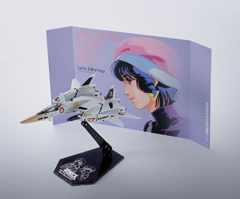 Macross The Super Dimension Fortress Hi-Metal R Actionfigur VF-4 Lightning III -Flash Back 2012- 29 cm