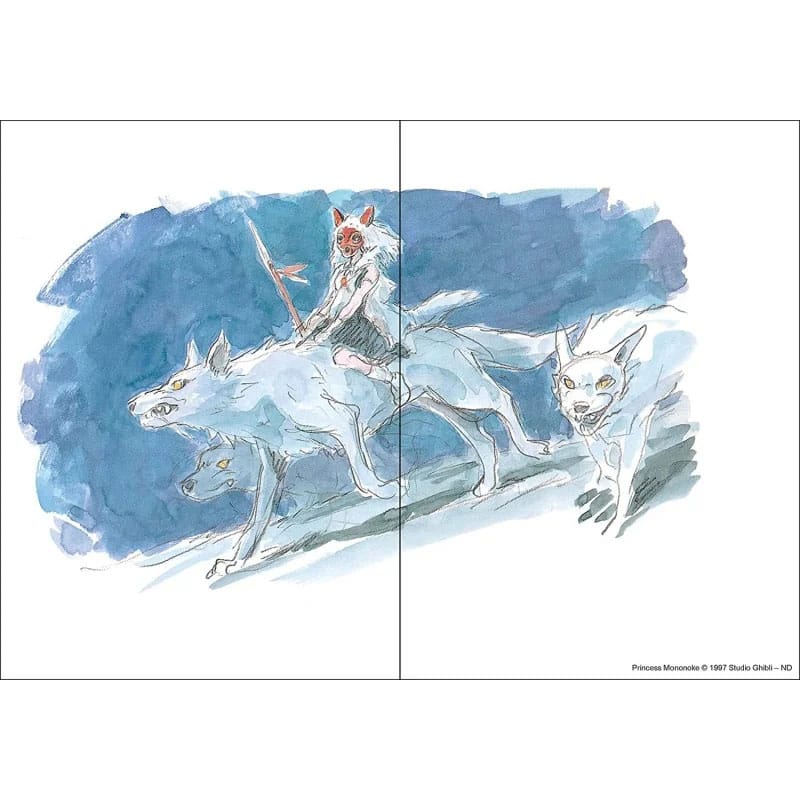 Prinzessin Mononoke Notizbuch San Flexi 