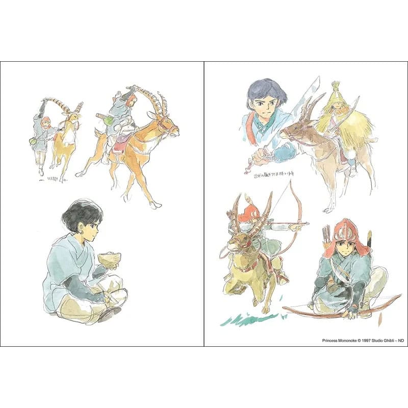 Prinzessin Mononoke Notizbuch San Flexi 