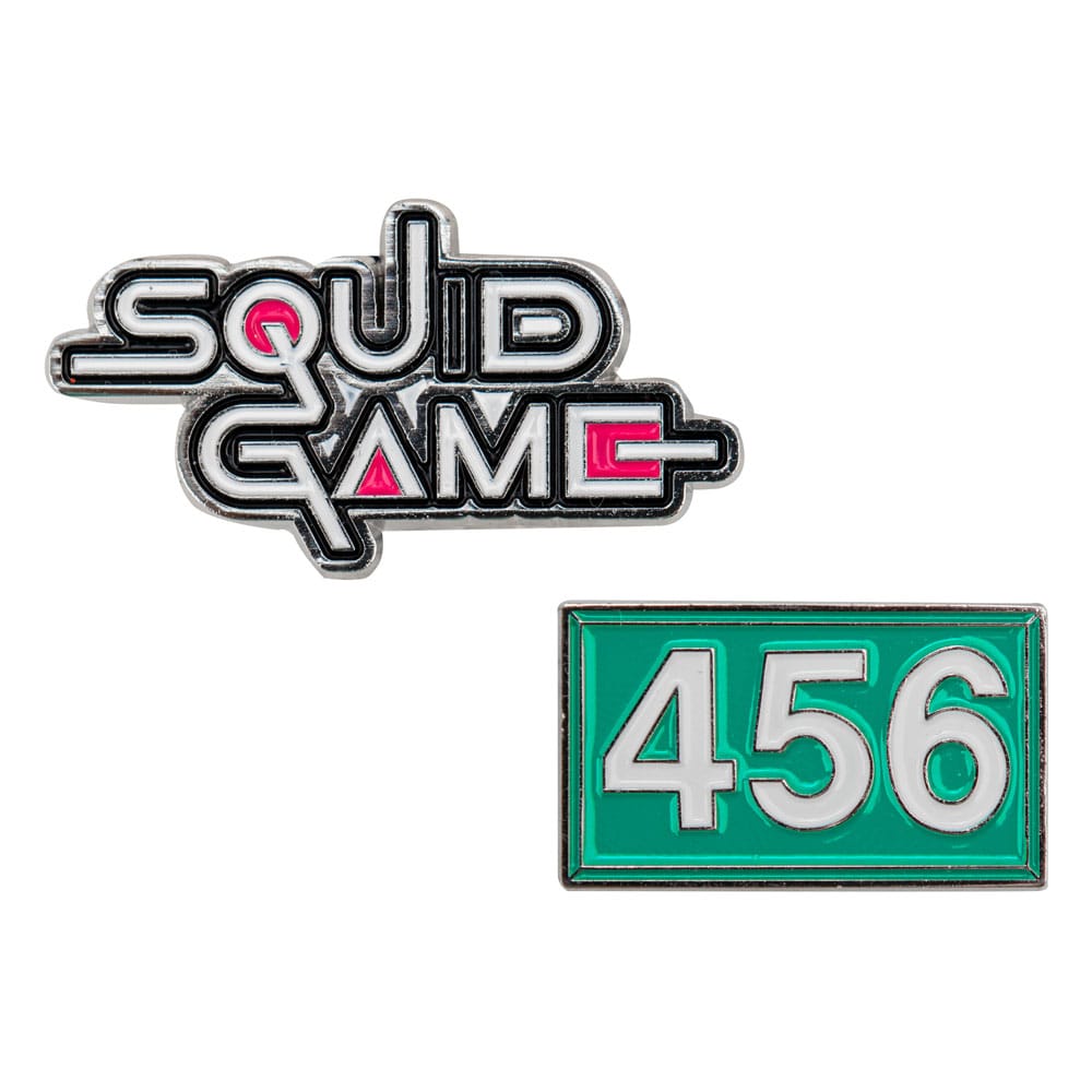 Squid Game Ansteck-Pins 2er-Pack Squid Game & Player 456