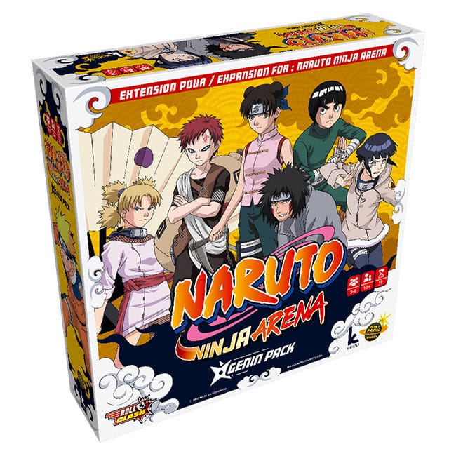 Naruto Würfelspiel-Erweiterung Ninja Arena: Genin Pack 