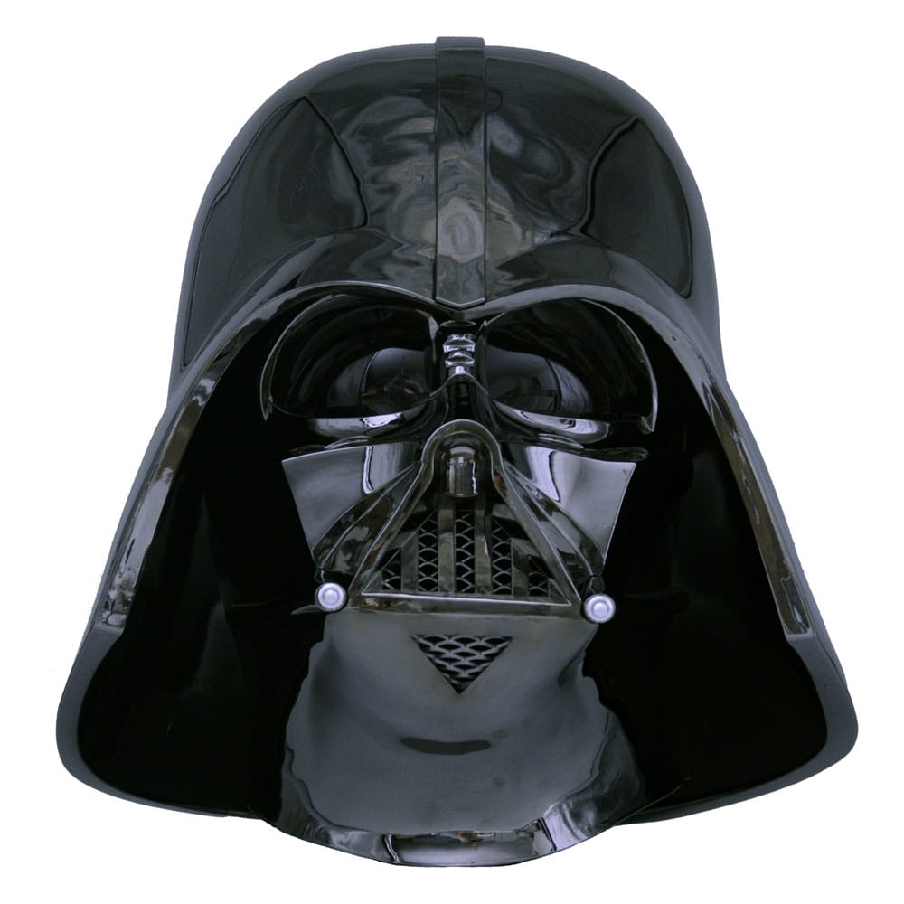 Star Wars Episode IV Replik 1/1 Black Chrome Darth Vader Helm