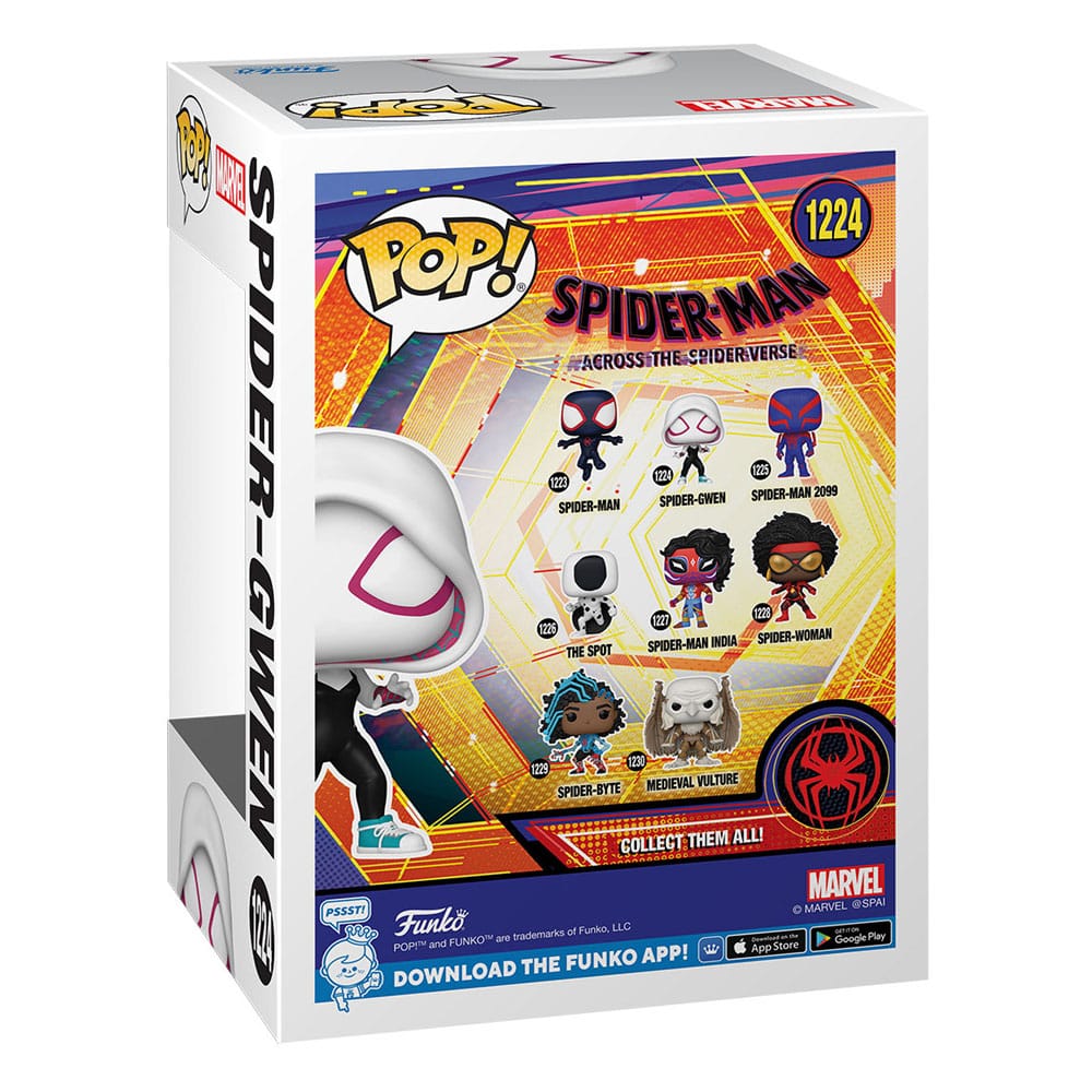 Spider-Man: Across the Spider-Verse POP! Movies Vinyl Figur Spider-Gwen 9 cm