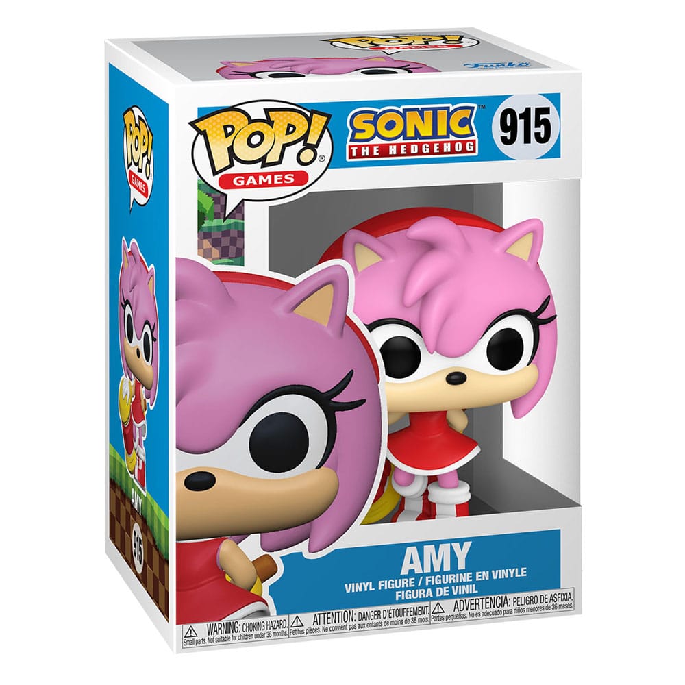 Sonic the Hedgehog POP! Games Vinyl Figur Amy Rose 9 cm