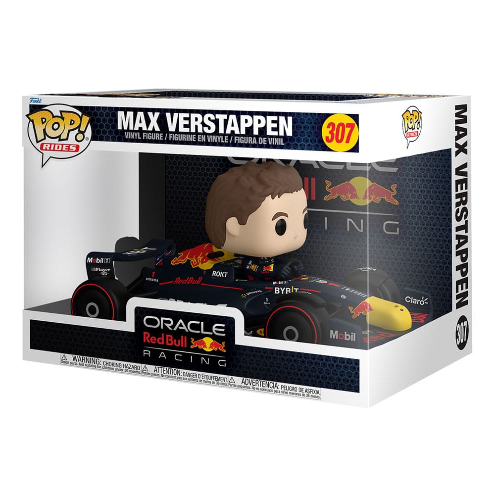 Formel 1 POP! Rides Super Deluxe Vinyl Figur Verstappen 15 cm