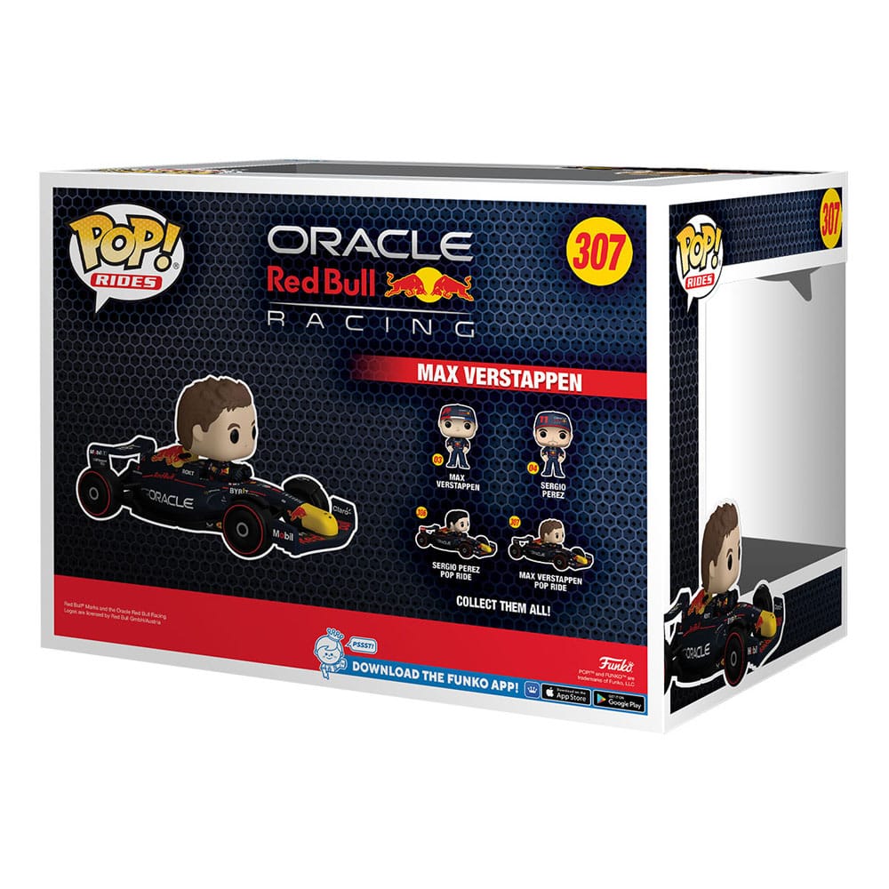 Formel 1 POP! Rides Super Deluxe Vinyl Figur Verstappen 15 cm