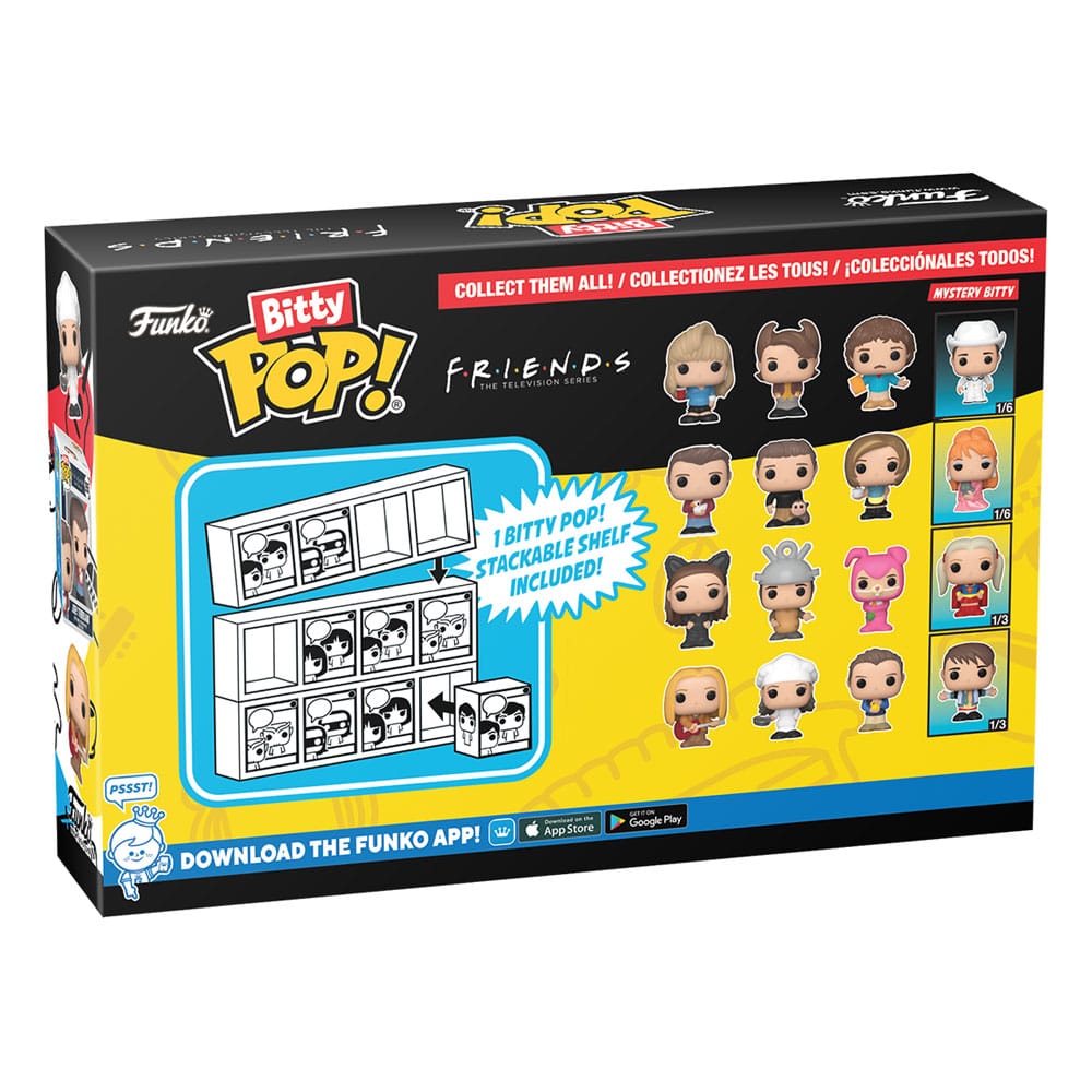 Friends Bitty POP! Vinyl Figuren 4er-Pack Phoebe 2,5 cm