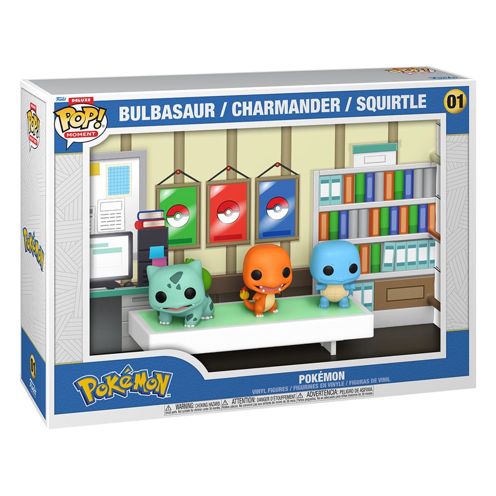 Pokemon POP Moments Deluxe Vinyl Figuren Pokemon - Starters