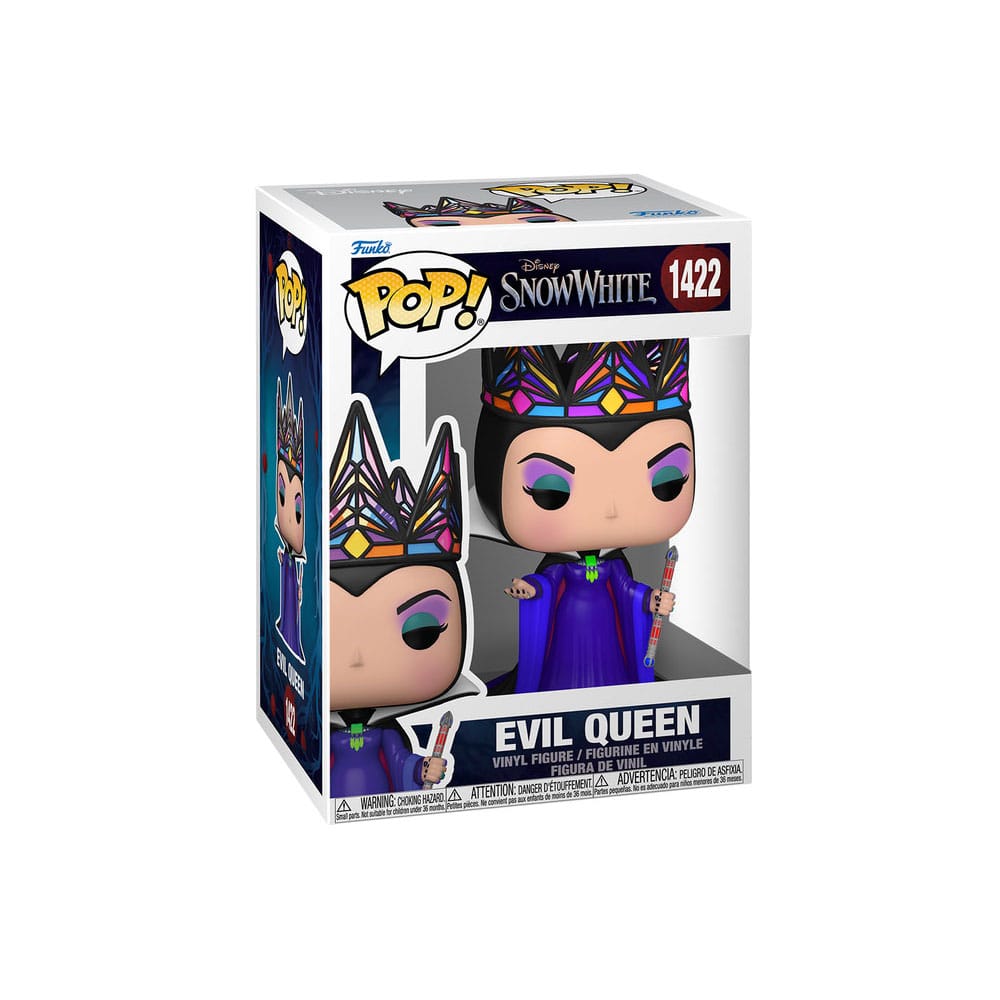 Disney POP! Disney Vinyl Figur Evil Queen (Black & Purple Gown) 9 cm