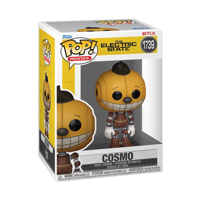 Electric State POP! Movies Vinyl Figur Cosmo (Robot) 9 cm