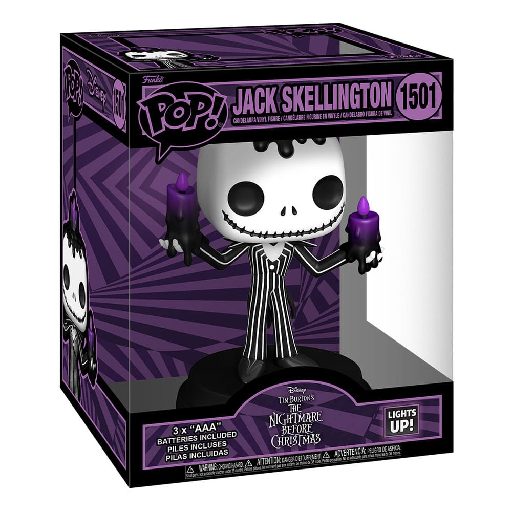 Nightmare before Christmas Oversized POP! Games Vinyl Figur Jack(SFX) 15 cm