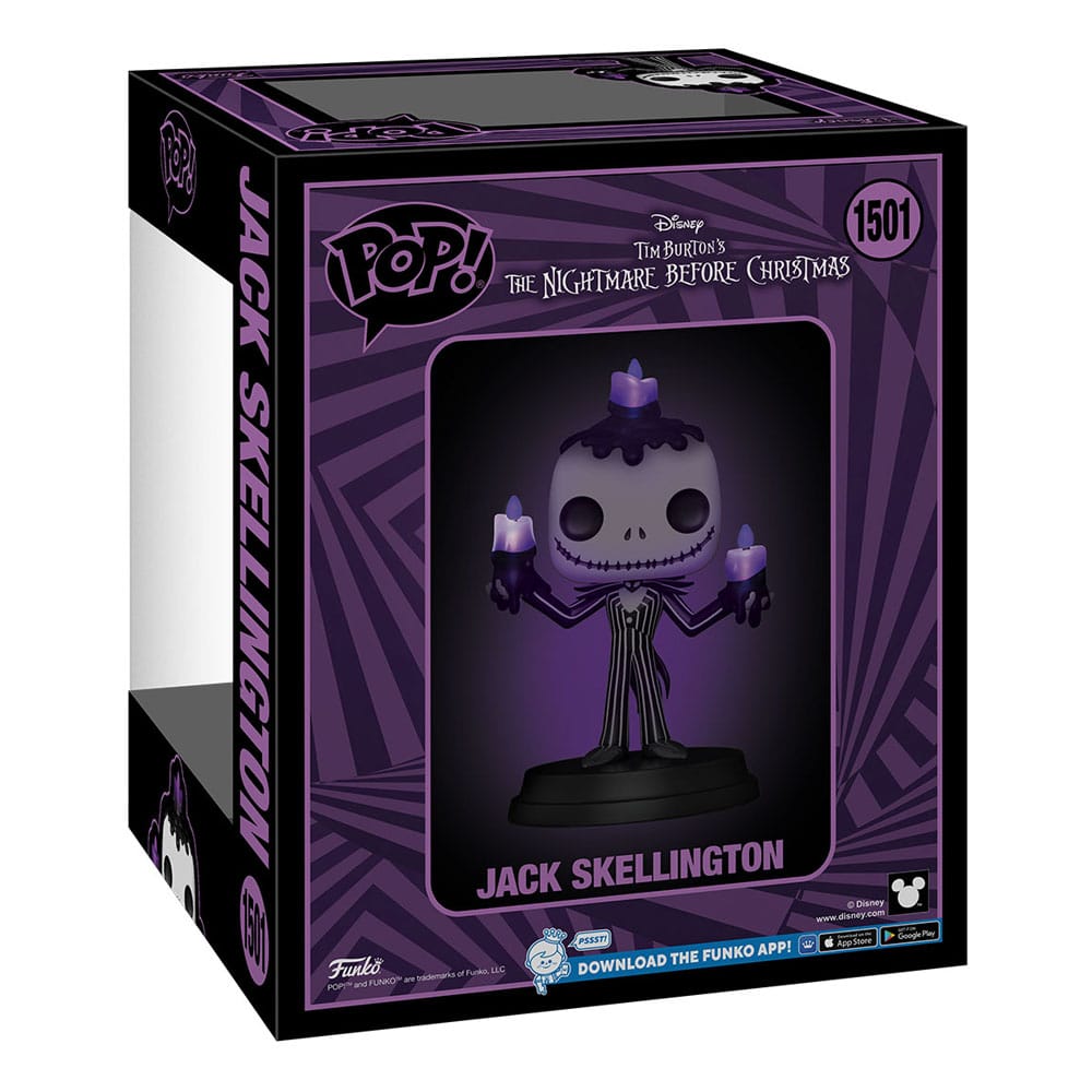 Nightmare before Christmas Oversized POP! Games Vinyl Figur Jack(SFX) 15 cm