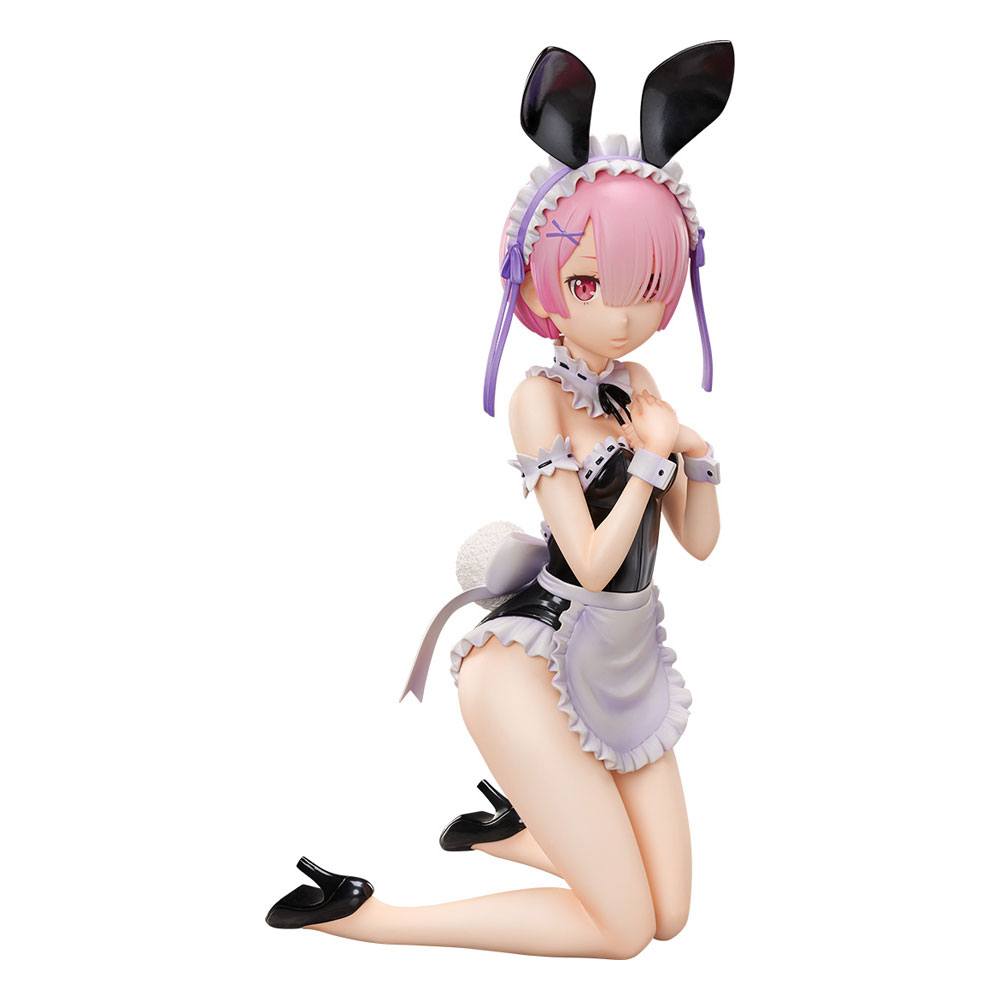 Re:ZERO -Starting Life in Another World- PVC Statue 1/4 Ram Bare Leg Bunny Versionen 30 cm