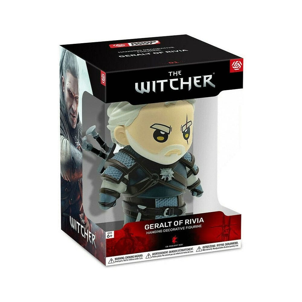 The Witcher Figur zum Aufhängen Geralt of Rivia 10 cm