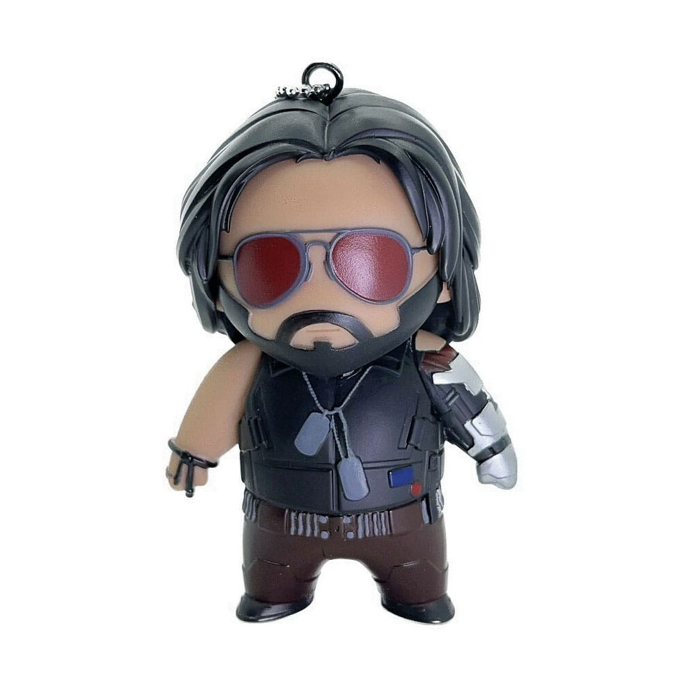 Cyberpunk 2077 Figur zum Aufhängen Johnny Silverhand 10 cm