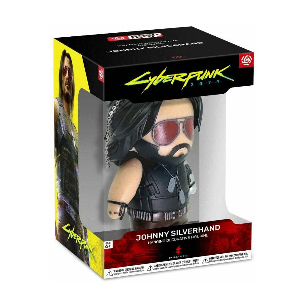 Cyberpunk 2077 Figur zum Aufhängen Johnny Silverhand 10 cm