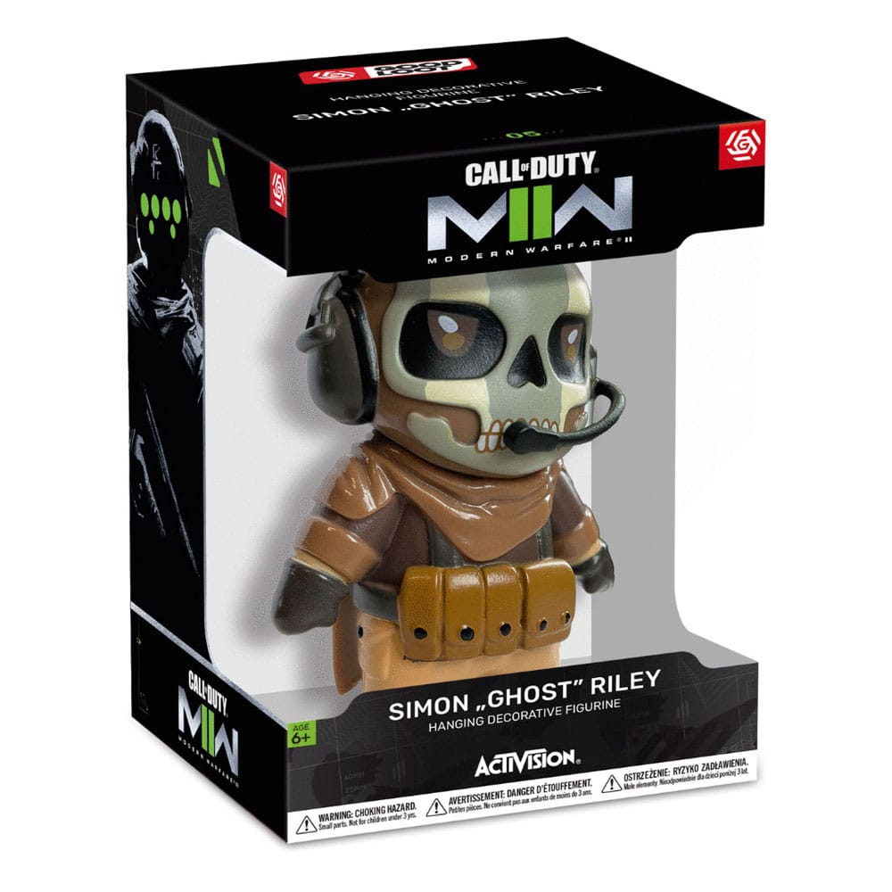 Call of Duty Modern Warfare II Figur zum Aufhängen Simon "Ghost" Riley 10 cm