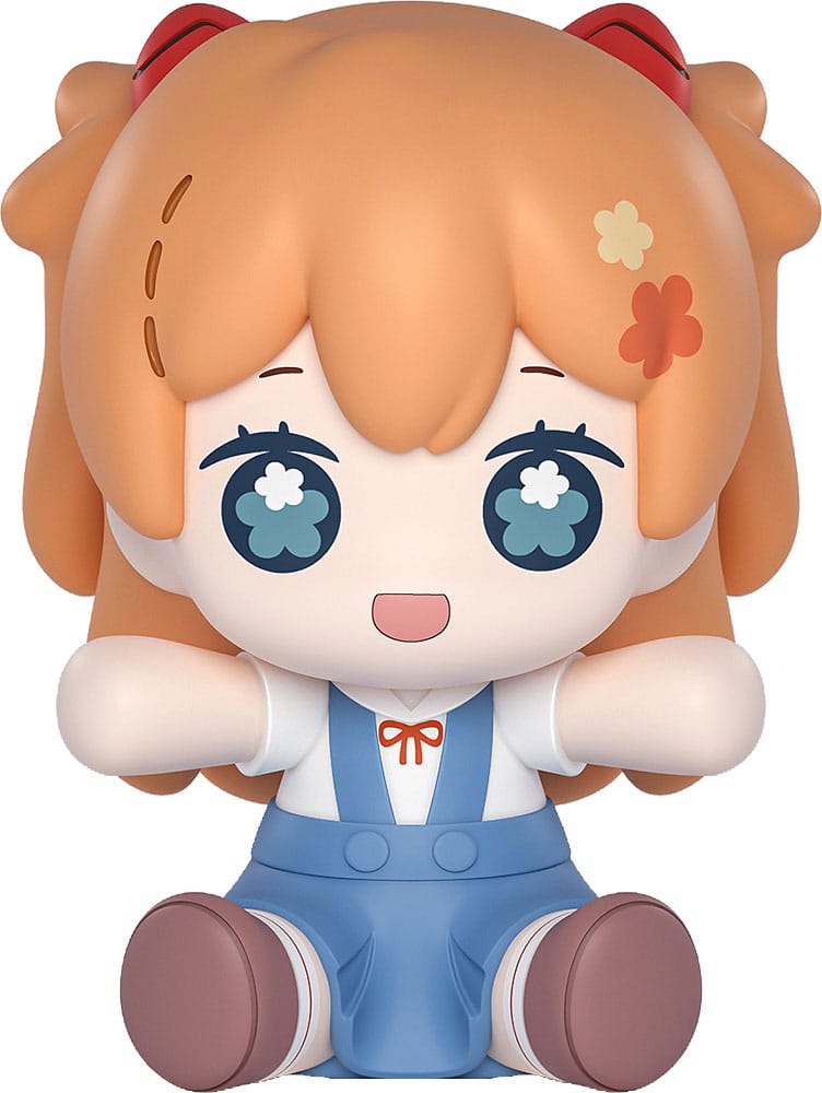 Rebuild of Evangelion Huggy Good Smile Chibi Figur Asuka Shikinami Langley: School Uniform Ver. 6 cm