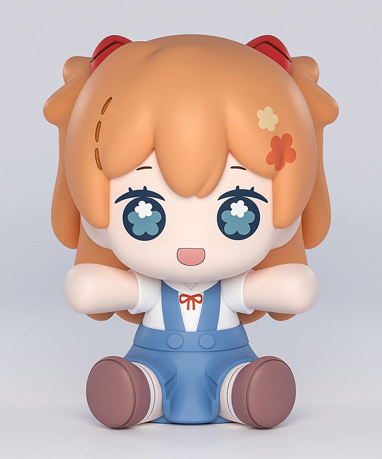 Rebuild of Evangelion Huggy Good Smile Chibi Figur Asuka Shikinami Langley: School Uniform Ver. 6 cm