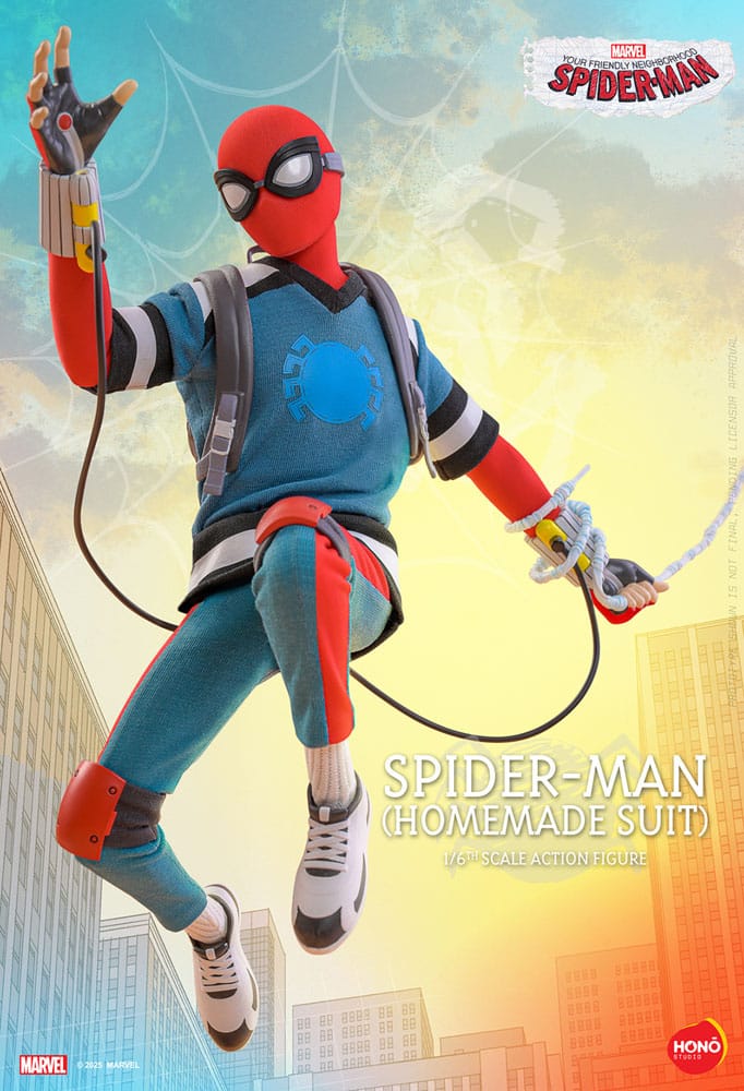 Your Friendly Neighborhood Spider-Man Actionfigur 1/6 Spider-Man (Homemade Suit) 29 cm