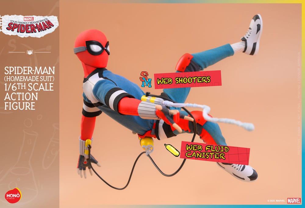 Your Friendly Neighborhood Spider-Man Actionfigur 1/6 Spider-Man (Homemade Suit) 29 cm