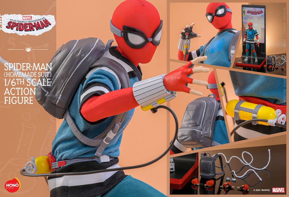 Your Friendly Neighborhood Spider-Man Actionfigur 1/6 Spider-Man (Homemade Suit) 29 cm